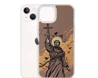 Saint Francis of Assisi Phone Case fits iPhone Devices