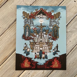 Grands caractères La gloire de la messe 8,5 x 11 po