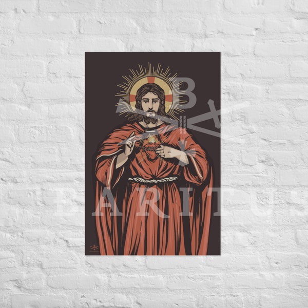 Sacred Heart of Jesus 24x36 Poster