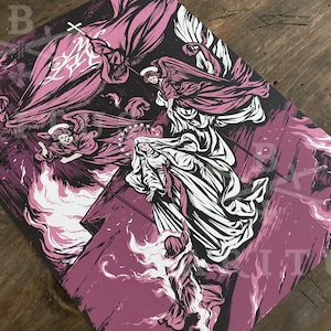 Santísima Virgen María y las Almas Benditas Impresión grande de 8,5" x 11"