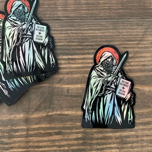 3.5" St. Paul the Apostle Holographic Vinyl Sticker