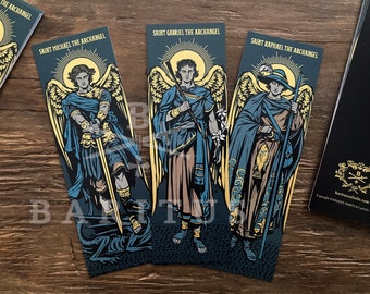 Archangel Series Bookmarks printed with Gold Ink