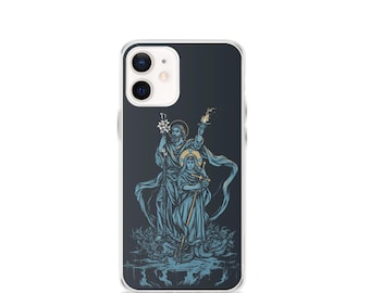 Saint Joseph Terror of Demons Clear Case fits iPhone Devices