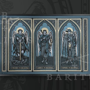 Archangels Michael, Gabriel & Raphael 24x36 Poster