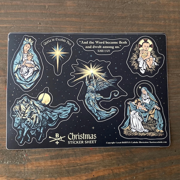 Christmas Sticker Sheet
