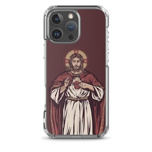 Sacred Heart of Jesus Case ist passend für iPhones