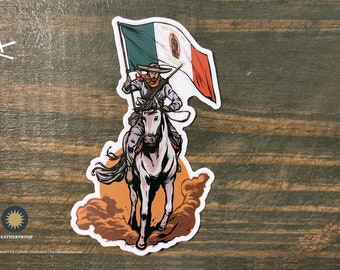 4" Mexican Cristero Fighter Vinyl Sticker