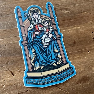4&quot; Our Lady of Walsingham Vinyl Sticker