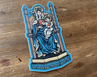 4" Our Lady of Walsingham Vinyl Sticker