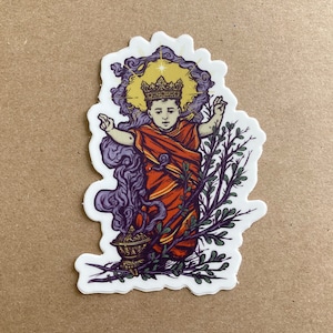 3&quot; Veni Redemptor Gentium Vinyl Sticker