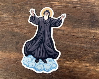 Saint Charbel 3" Vinyl Sticker