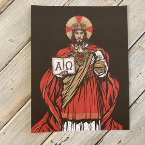 Ave Christus Rex 8.5" x 11" Large Print
