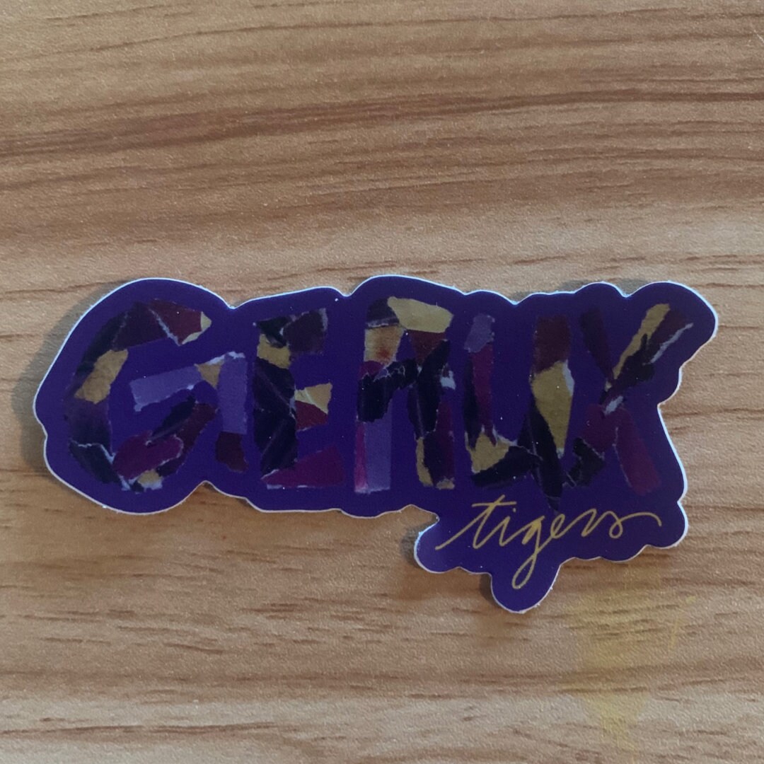 LSU Sticker - Etsy