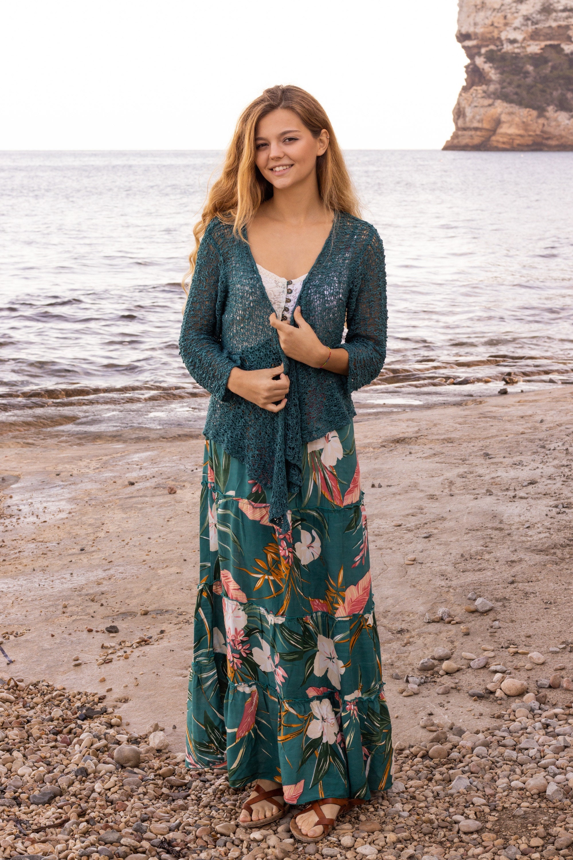 Green Sweater Wrap Dress - Etsy