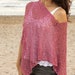 see more listings in the Ponchos de punto Boho section