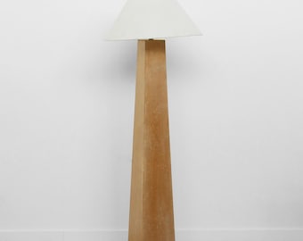 Architectural Wood Floor Lamp