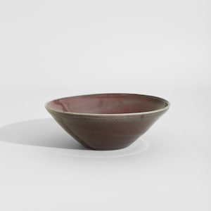 Plum Pottery Bowl