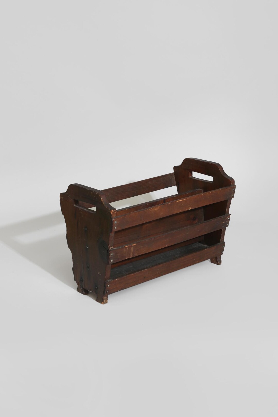 Primitive Magazine Rack - Etsy