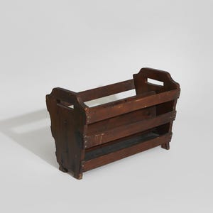 Primitive Magazine Rack