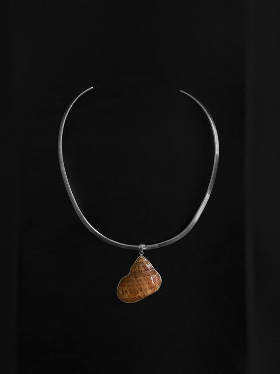 Shell Collar Necklace - image 1
