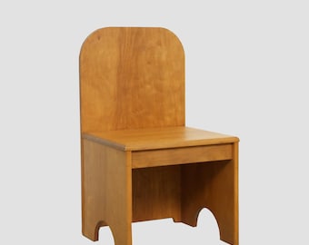 Folk Wood Side Chair