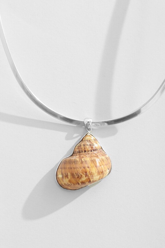 Shell Collar Necklace - image 5