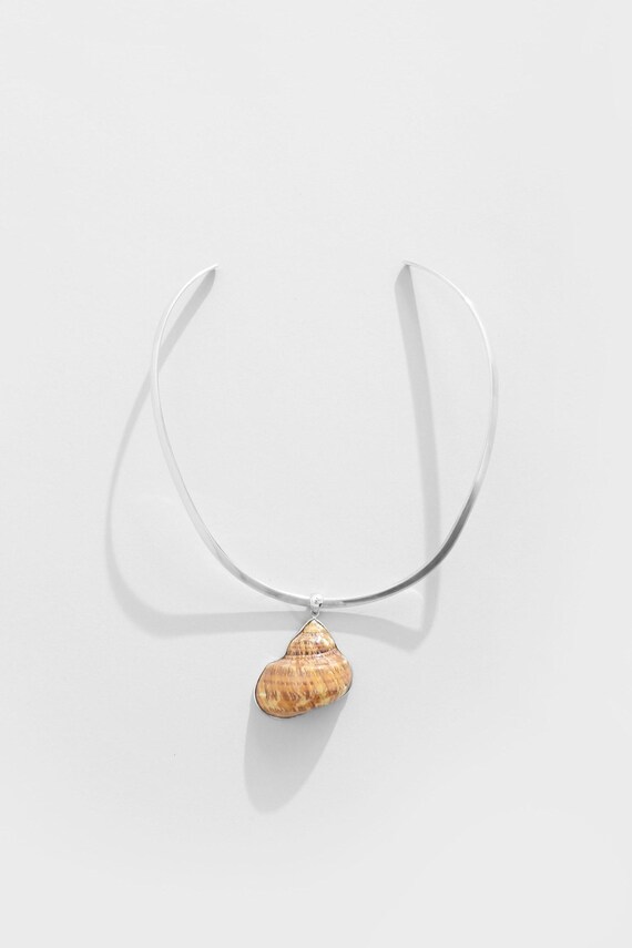 Shell Collar Necklace - image 4