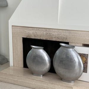 XL Aluminum Sculpture Vase