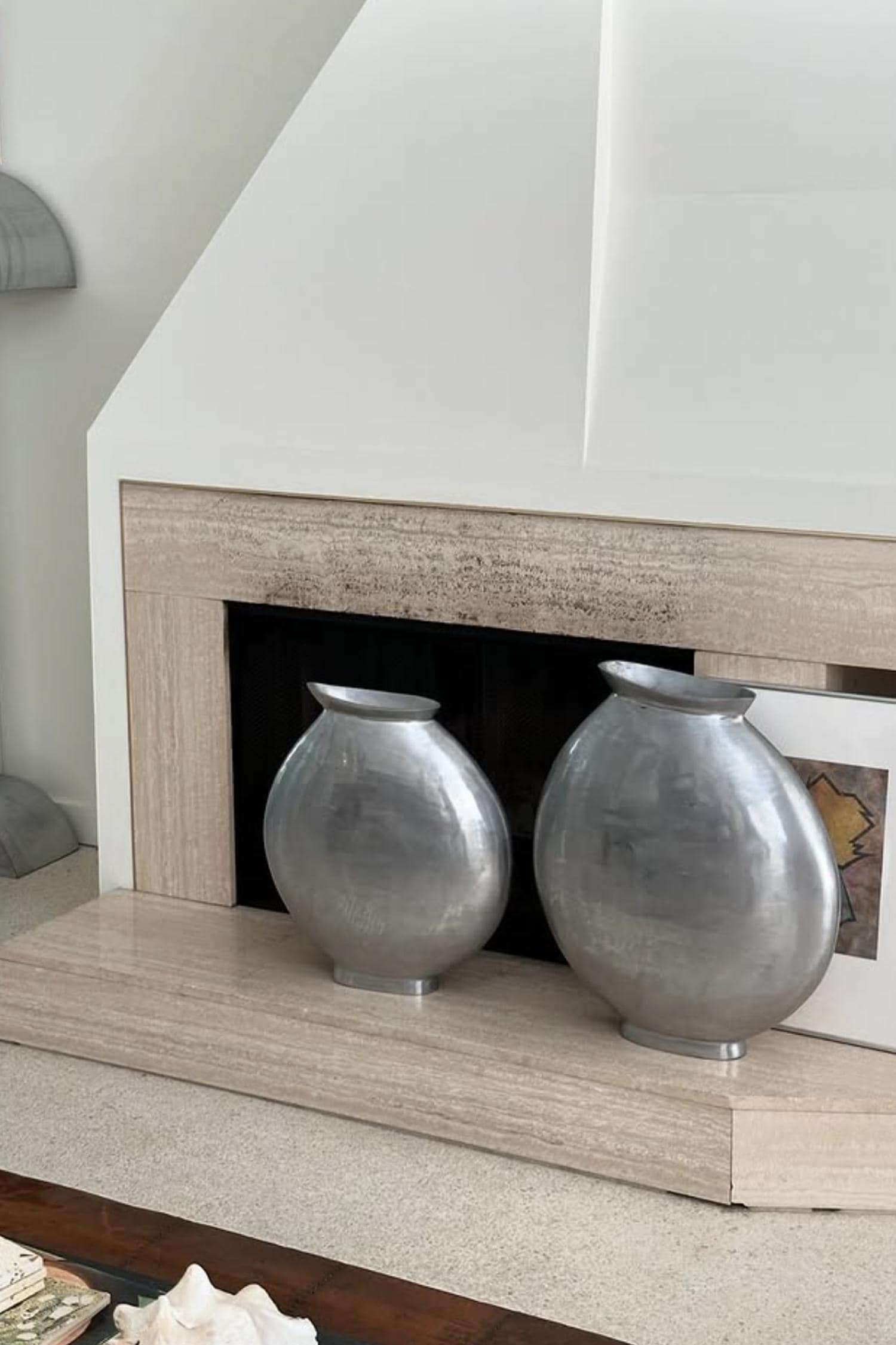 XL Aluminum Sculpture Vase