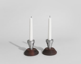 Stair Step Candleholder Set