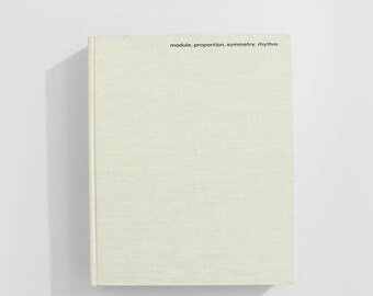 Module Proportion Symmetry Rhythm Book