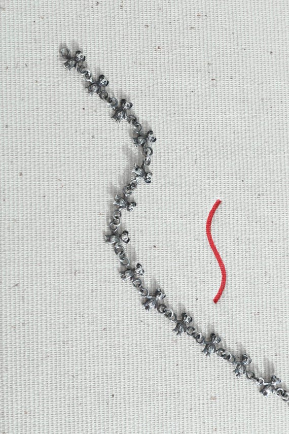 Sterling Silver Bear Charm Bracelet - 7 inch - image 3