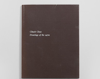Chuck Close, Drawings of the 1970s Book
