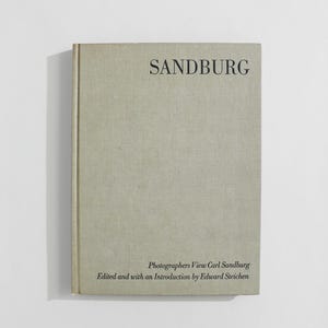 1966 Sandburg Book: Photographic Tribute to Carl Sandburg
