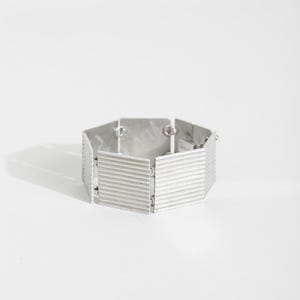 Modernist Silver Bracelet