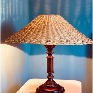 Wicker Lamp Shade Etsy Shop the top 25 most popular 1 at the best prices! wicker lamp shade etsy
