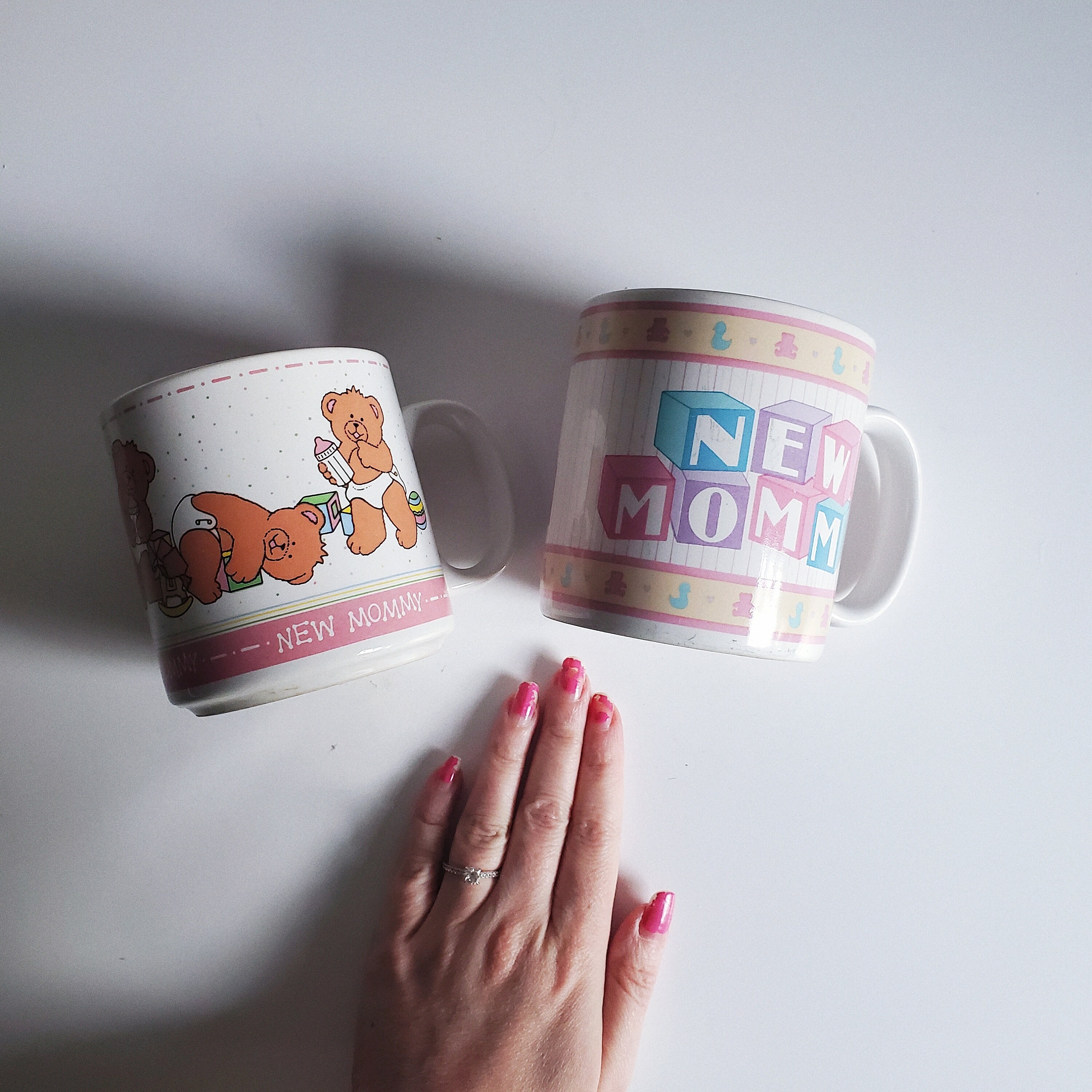Vintage 1980s New Mommy Coffee Mug: Russ Berrie Baby Bear Design - Etsy  Hong Kong