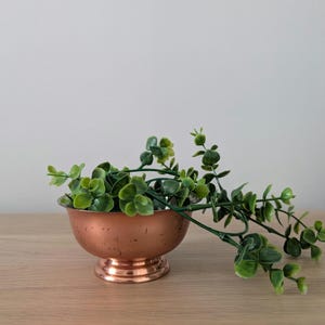 Vintage Coppercraft Guild Copper Planter: 1960s Succulent Pot