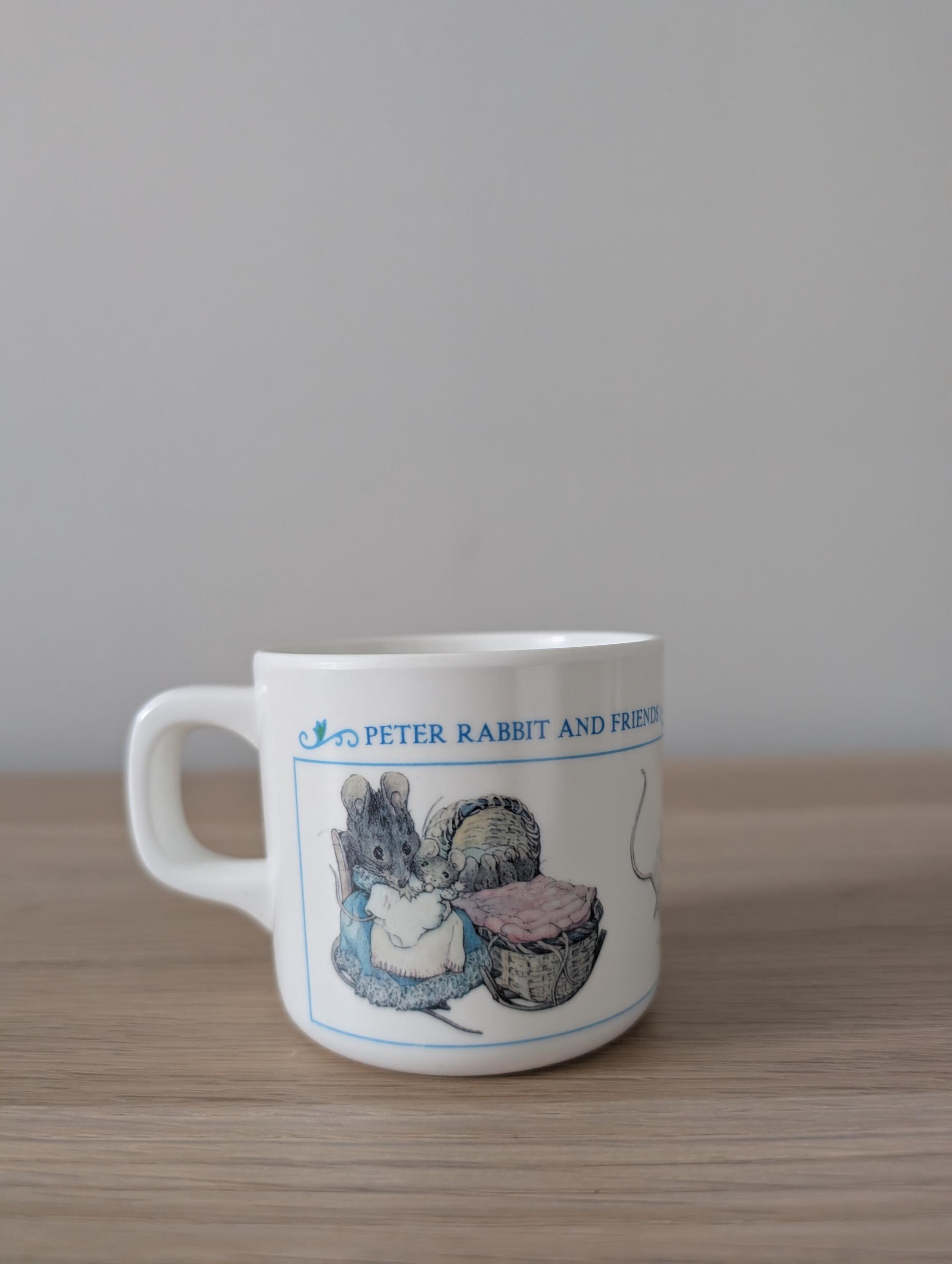 Vintage Peter Rabbit and Friends Melamine Plastic Children's Mug - Etsy