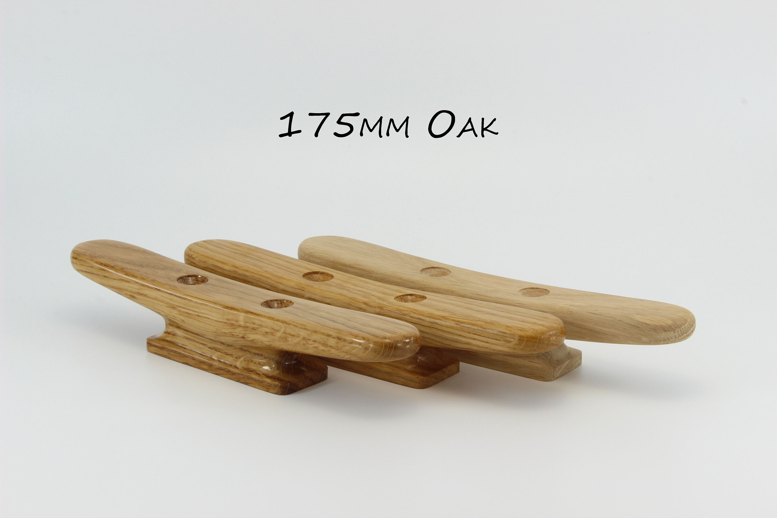Wooden Boat Cleat 175mm 7 inch oak Etsy