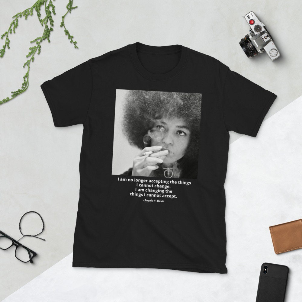 ANGELA DAVIS 売れ筋商品|||アンジェラ デイヴィス Tシャツ トップス レディース Tops Black ANGELA DAVIS TANK TOP – Black Power Clothing