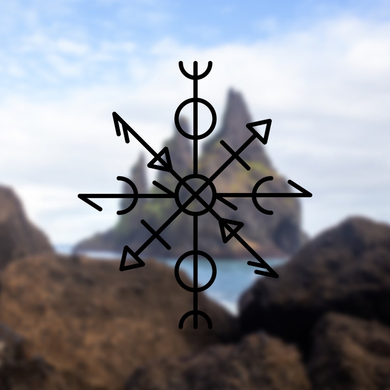 Viking Rune Vinyl Decal Norse Symbol Car, Tumbler, Laptop Sticker Decal