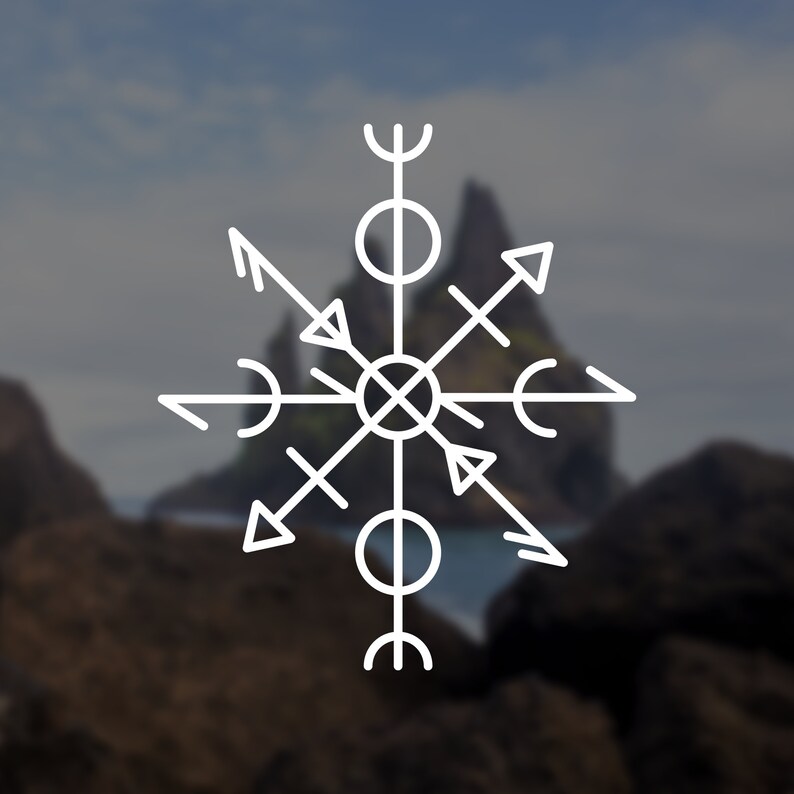 Viking Rune Vinyl Decal Norse Symbol Car, Tumbler, Laptop Sticker Decal