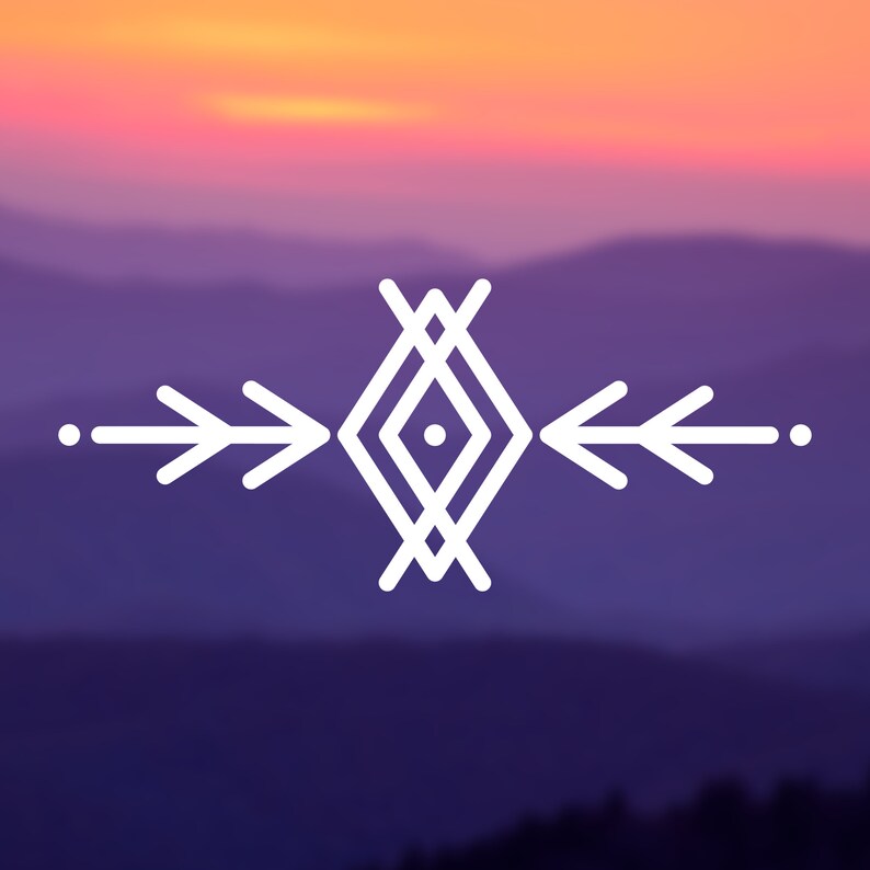 Viking Rune Vinyl Decal Norse Symbol Car, Tumbler, Laptop Sticker Decal