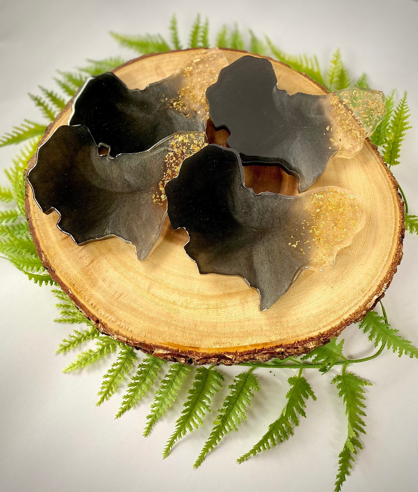 African Resin Coasters Set of 4 Great housewarming best Etsy