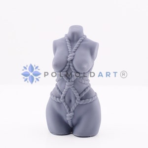 Kleine Brust Bondage weibliche 3D Silikonform zur Herstellung von Kerzen, Harz, Seife, Göttin, Kerzenform, Weiblich, Frau