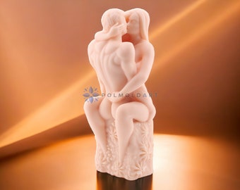 Big Lovers Boy&Girl 3D silicone mold for making candles, resin, love, heart, resin, kiss, hug, witchcraft, love, romantic love, wiccan mold