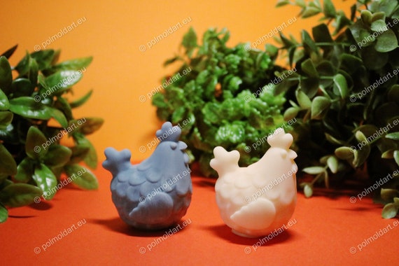 3D Chicken Candle Mold Silicone Diy Craft Antique Candle Molds for Candle  Making
