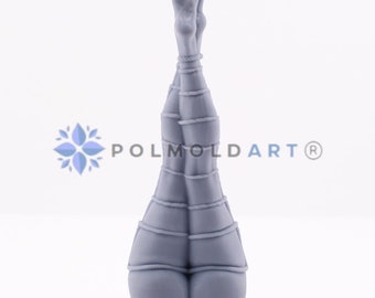 Female Legs Silicone Mold for making candles, resin, soap, Goddess, mold, Female, woman,statue