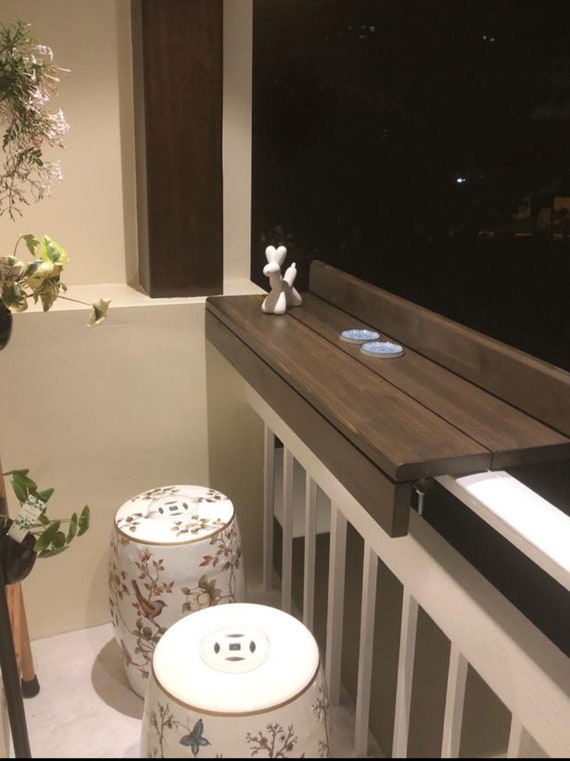 Balcony bar top table deals